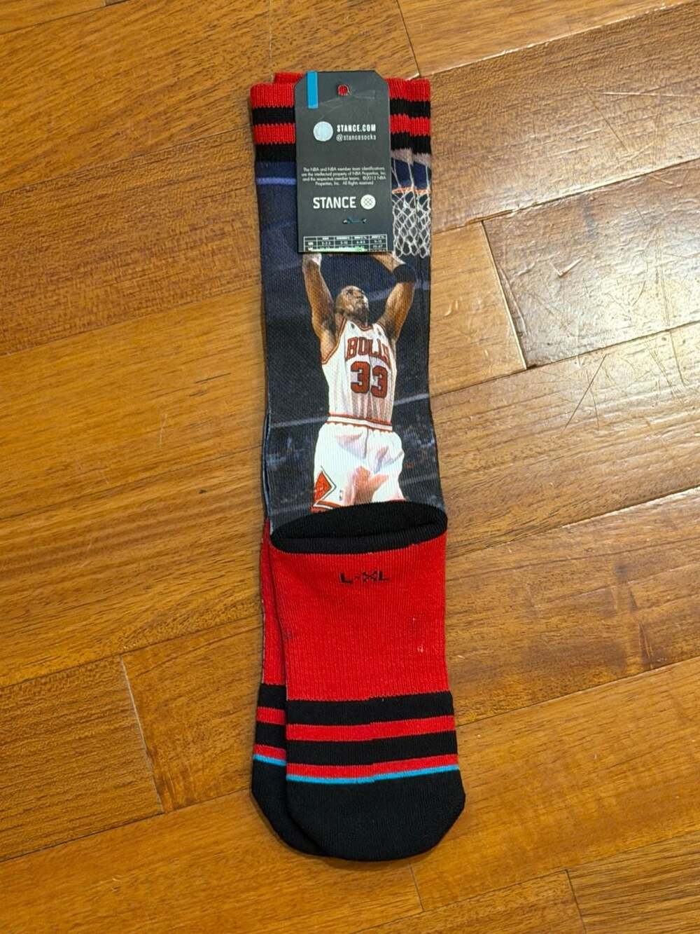 Men's Stance Scottie Pippen NBA Legends Collection Crew Socks